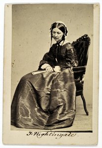 Florence Nightingale (foto seppia) da English Photographer
